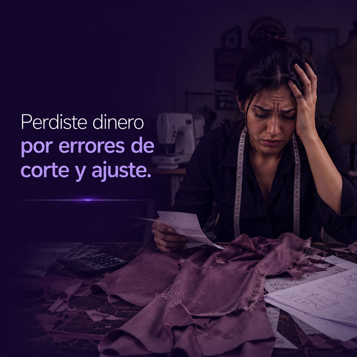 Perdiste dinero por errores de corte y ajuste